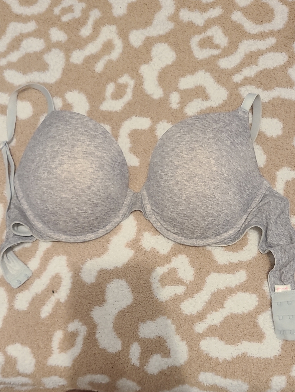 Gray Wear Everywhere Push Up bra